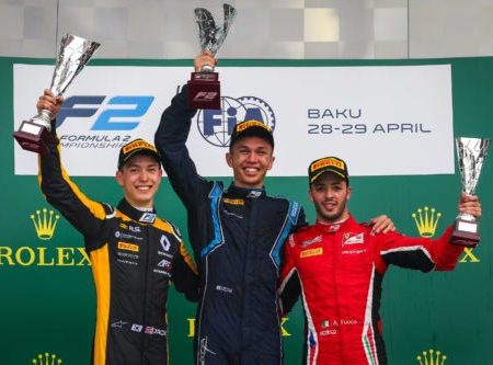 Première victoire de la saison en F2 à Bakou pour DAMS