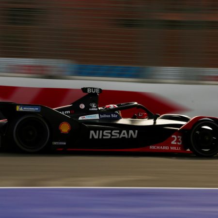 Double arrivée dans les points pour Nissan e.dams à Marrakech